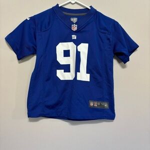 New York Giants Justin Tuck
#91 Nike On Field Jersey Youth Boys